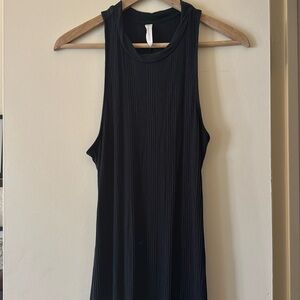 Daily Practice by Anthropologie Long Black Tank Maxi Dress